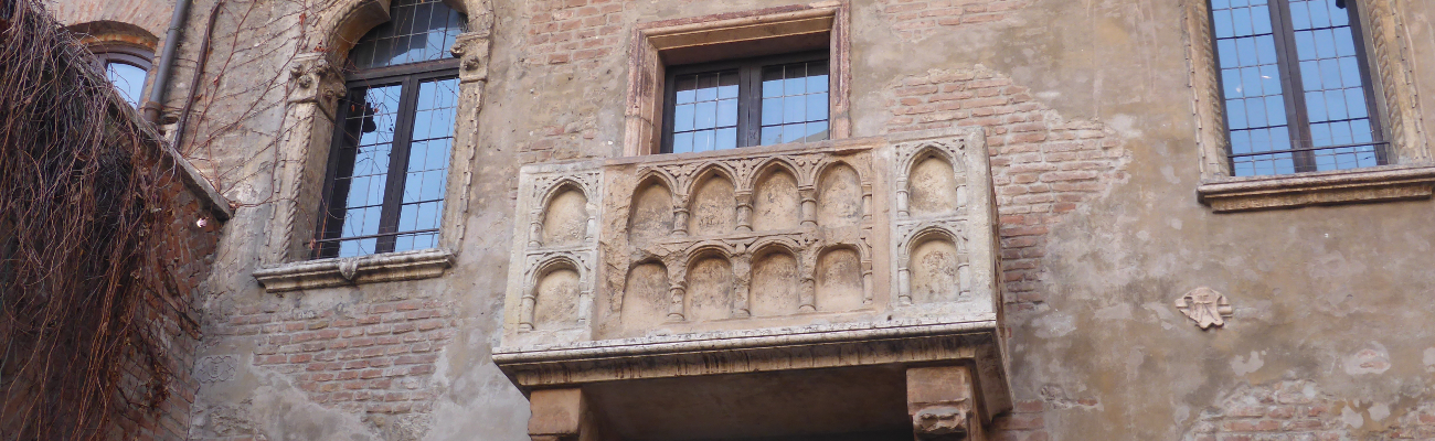 Juliet's balcony, Verona